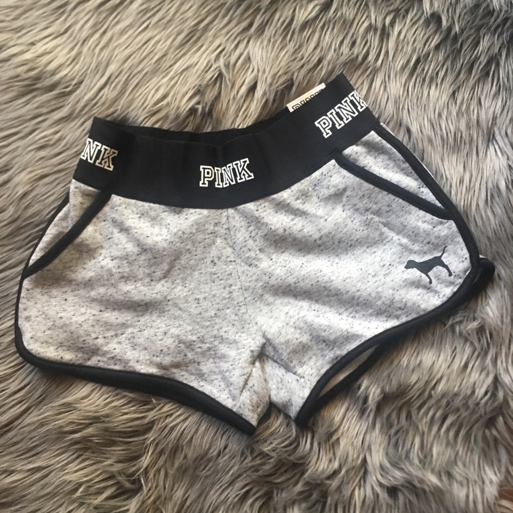 đź–¤SOLDđź–¤VS PINK Varsity Shorts &Bling Tee - Picture 8 of 8